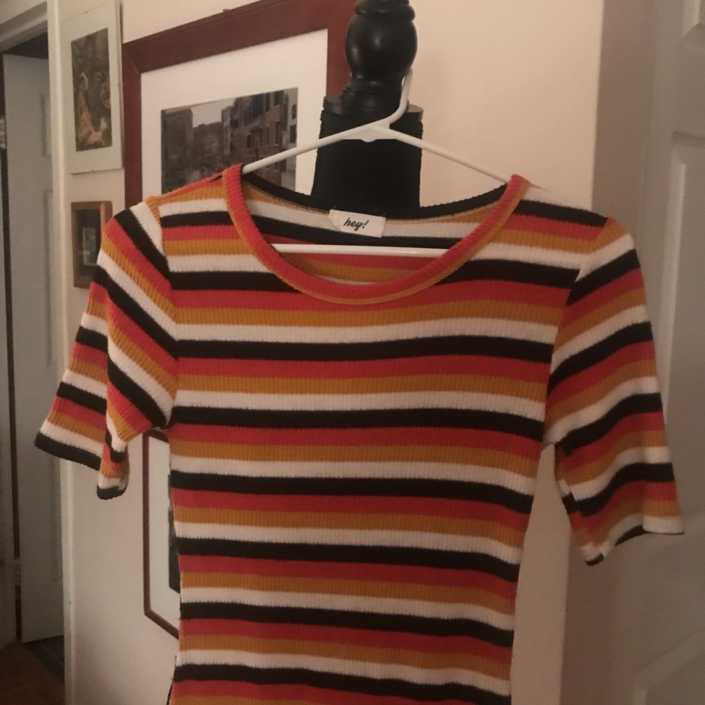 STRIPED KNIT DRESS! - Picture 2 of 2